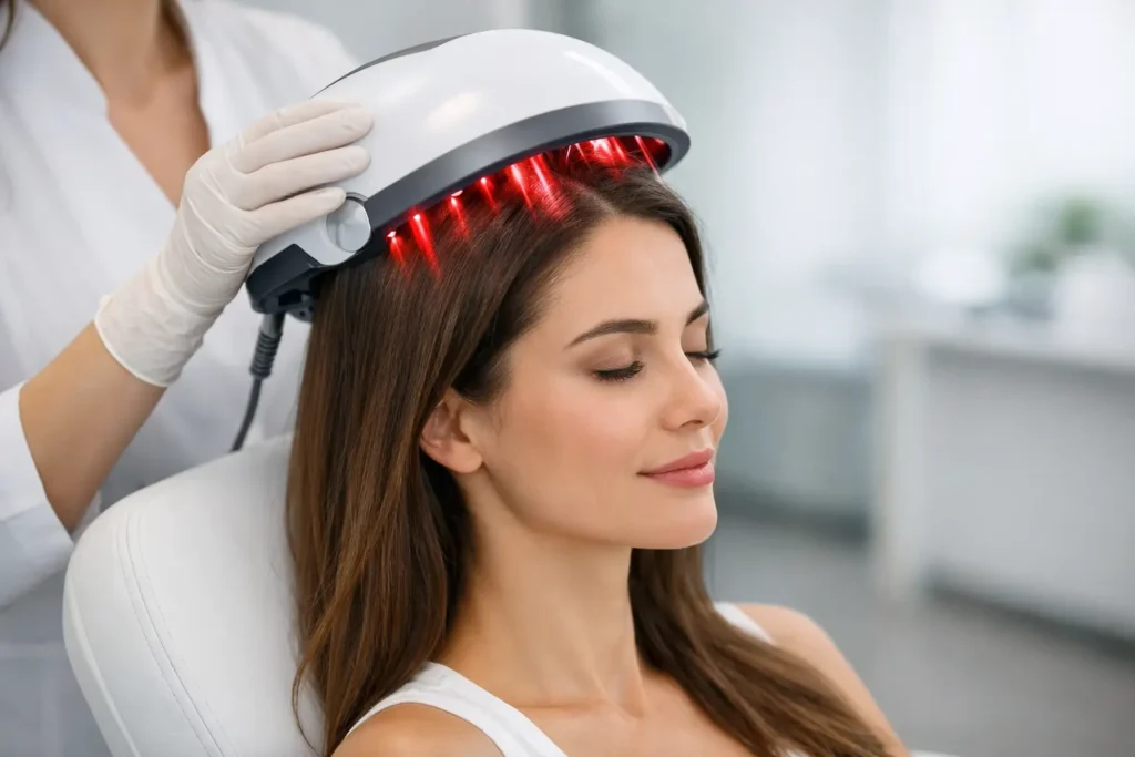 Tratamiento capilar láser para mujeres