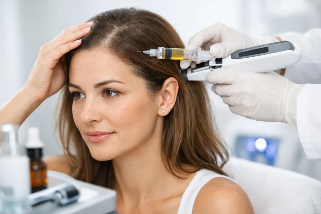 Tratamiento para alopecia femenina sin cirugía