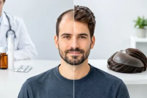 Tratamiento médico versus prótesis capilar